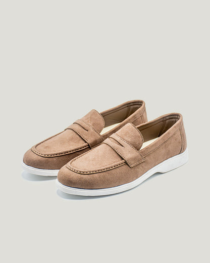 Suede Loafers