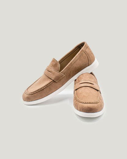 Suede Loafers
