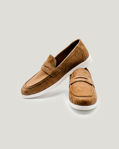 Suede Loafers